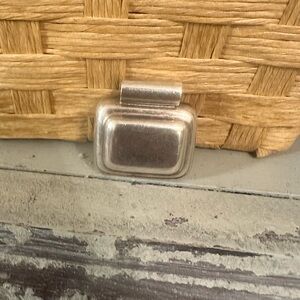 Taxco Silver Pendant Necklace